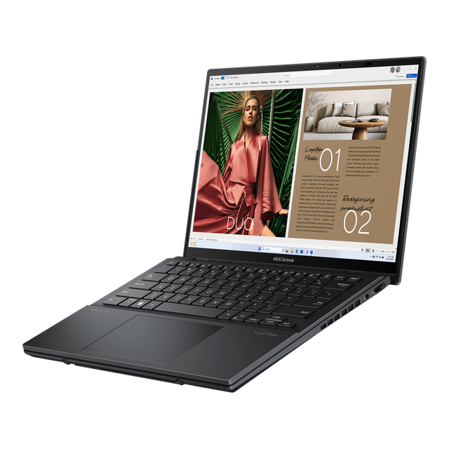 Zenbook Duo (2024) Laptop Mode